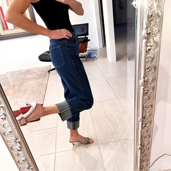 NYDJ Tummy Tuck Jeans Cropped Ankle Size 6 - Picture 1 of 10